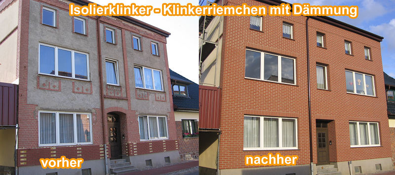 Isolierklinker - dämmen und verklinkern in Einem