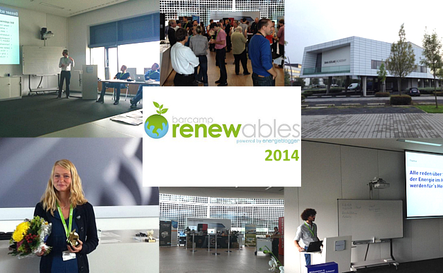 Das Barcamp Renewables 2014 - Impressionen aus Kassel Collage Barcamp Renewables 2014