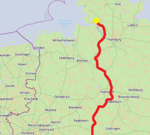 Die Südlink-Trasse soll Energie in den Süden Deutschlands transportieren Der geplante Verlauf der Südlink-Trasse