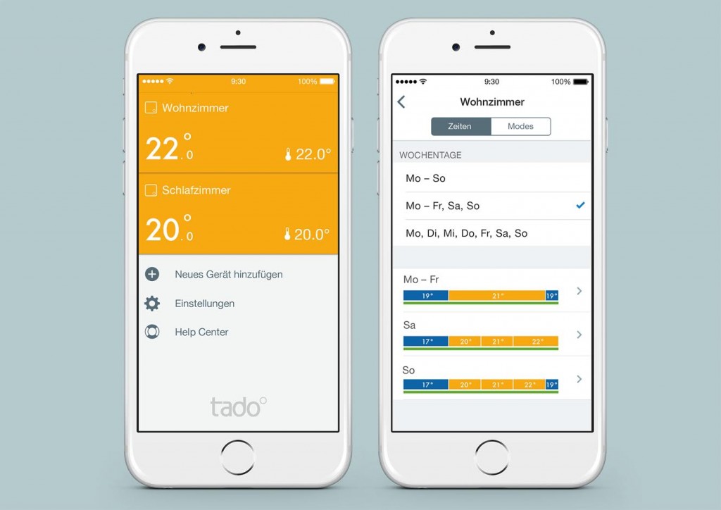 Die tado° App