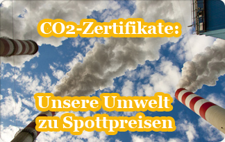 CO2-Zertifikate zu Spottpreisen