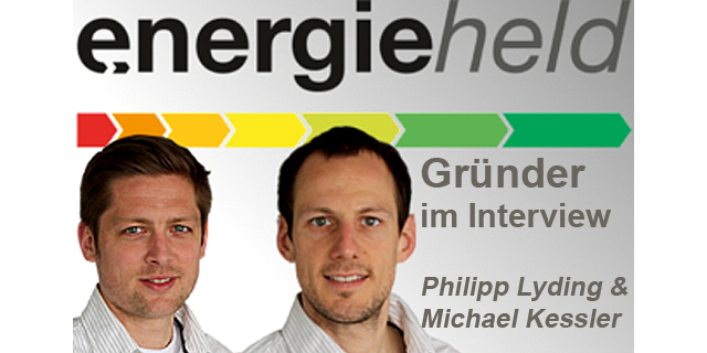 Energieheld Gründer Philipp Lyding Und Michael Kessler Im Interview.