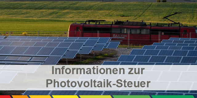 Photovoltaik-Steuer