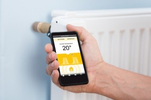 Mit dem Smartphone die Temperatur im eigenen Zuhause regeln.