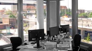 Büroraum von CHECK24