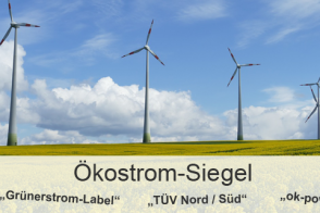 Blog Beitragsbild ökostrom Siegel Zertifikate