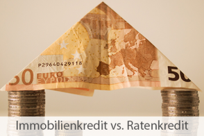 Blog Beitrag Immobilienkredit Vs. Ratenkredit