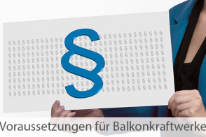 Blog Beitrag Voraussetzungen Balkonkraftwerke