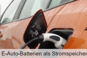 E Auto Als Stromspeicher